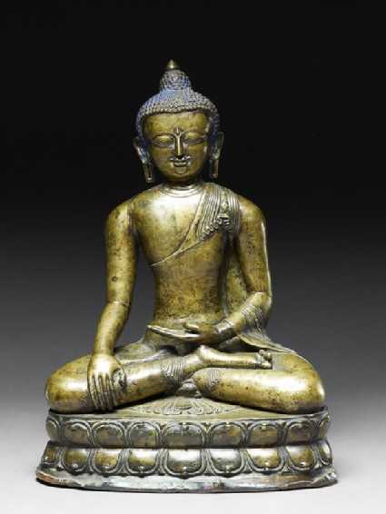 Seated figure of the Buddhafront