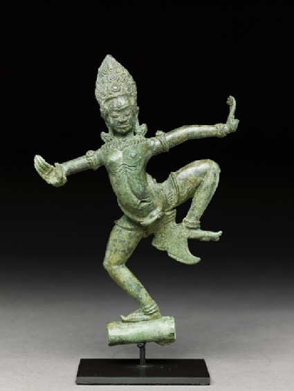 Dancing apsara, or celestial beautyfront