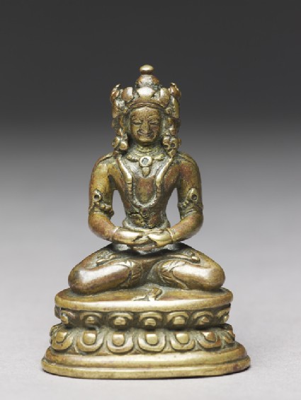 Seated figure of the Vairocana Buddhafront