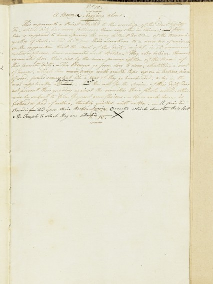 Description of a Buddhist mendicantfront