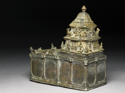 Model of a Shiva templeoblique