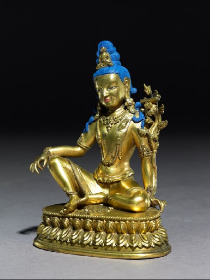 Seated figure of Padmapaniside