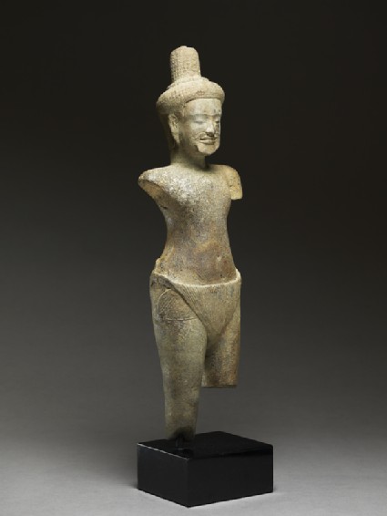 Standing figure of a rishi, or holy manside