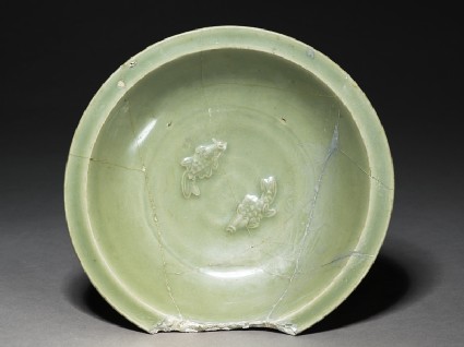 Dish with two fishtop