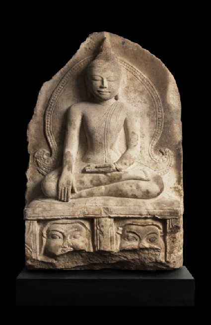 Seated figure of the Buddhafront