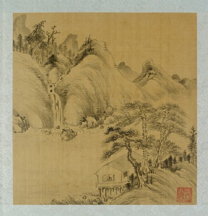 Album of landscapes by Qian Gufront