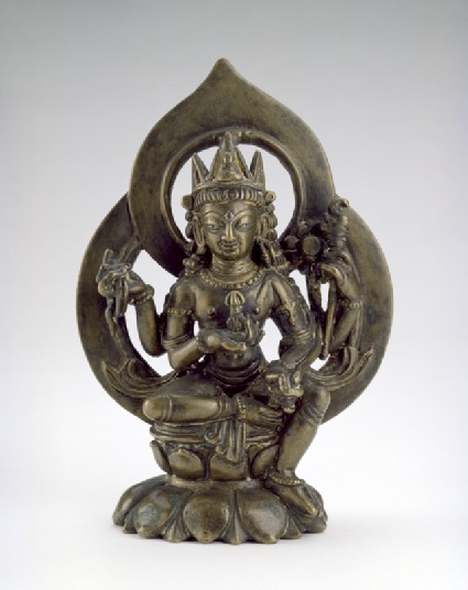 Seated figure of Avalokitesvarafront