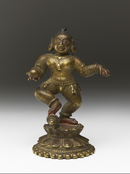 Dancing figure of Balakrishnafront