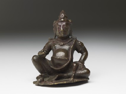 Figure of Kubera, god of wealthfront