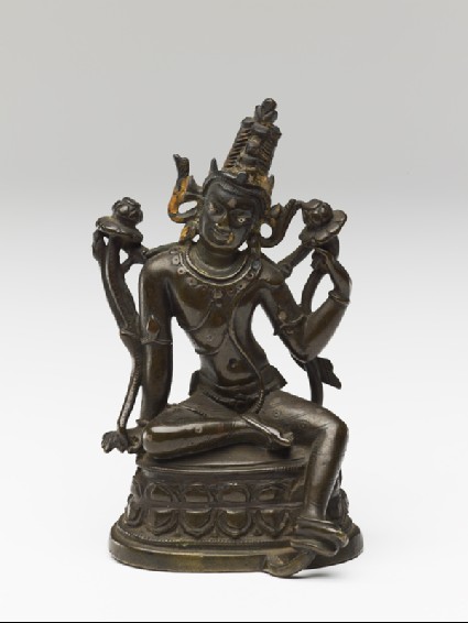 Seated figure of Padmapanifront