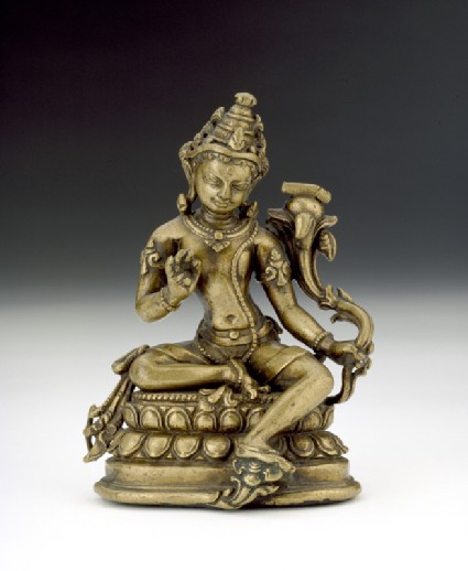Seated figure of Manjushrifront