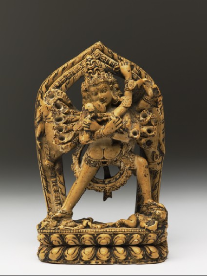 Figure of Samvara and Vajravarahifront