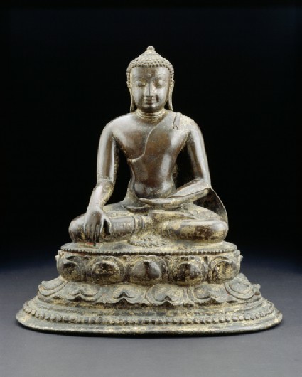 Seated figure of the Buddhafront