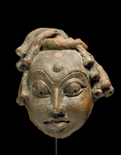 Head of Shiva as an asceticfront