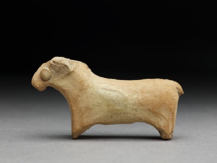 Terracotta figure of a bull or oxside