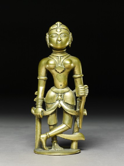 Incense holder in the form of a womanfront