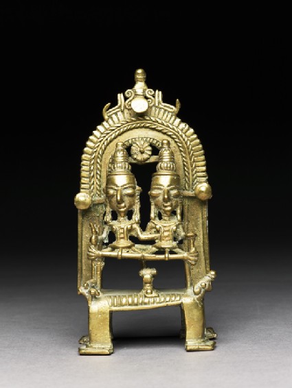Figure of Shiva and Parvatifront