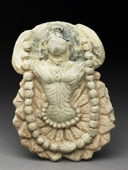 Fragmentary relief of a bodhisattvafront