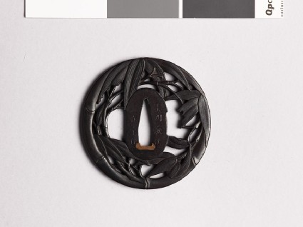 Tsuba with bamboofront