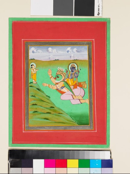 Vishnu on Garudafront