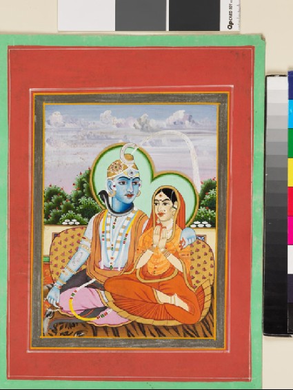 Shiva Ganghadara with Parvatifront