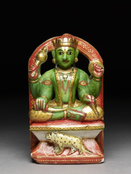 Soapstone figure of Budha, or Mercuryfront