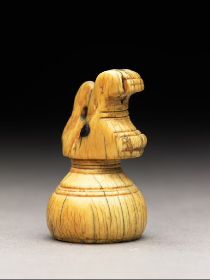 Ivory rook chess-pieceside