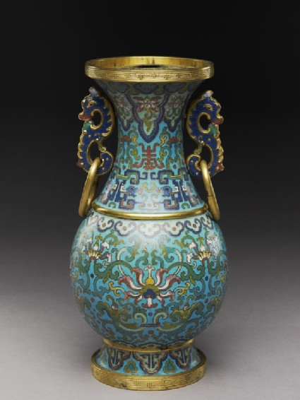 Vase with archaistic decorationoblique