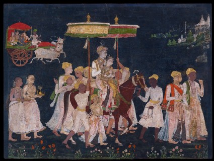 Wedding procession of Muhammad Quli Qutub Shahfront