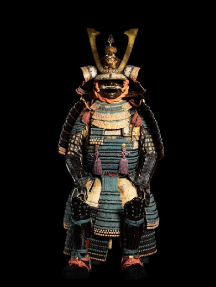 Ceremonial suit of armour for a samuraifront