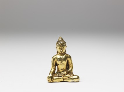 Gold figure of the Buddhafront