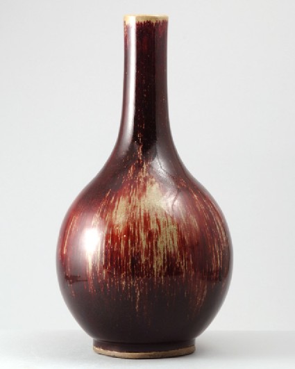 Vase with copper-red glazefront