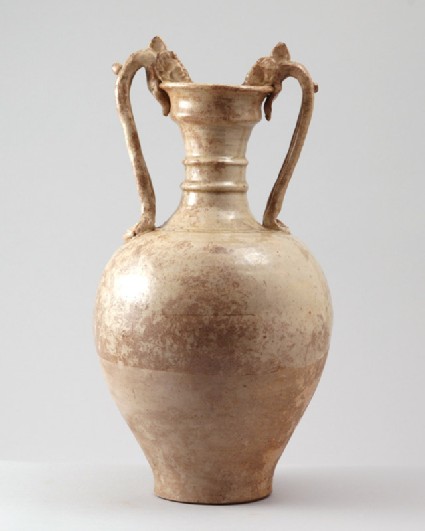Vessel with handles in the form of dragonsfront