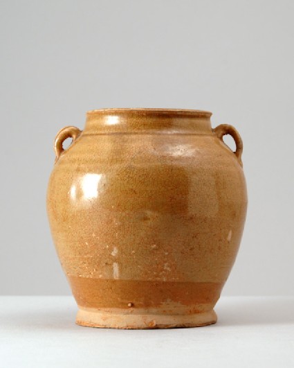 Changsha ware jar with loop handlesfront