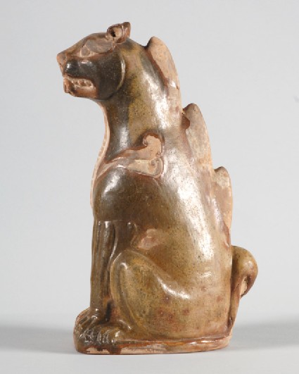 Figure of a seated chimerafront