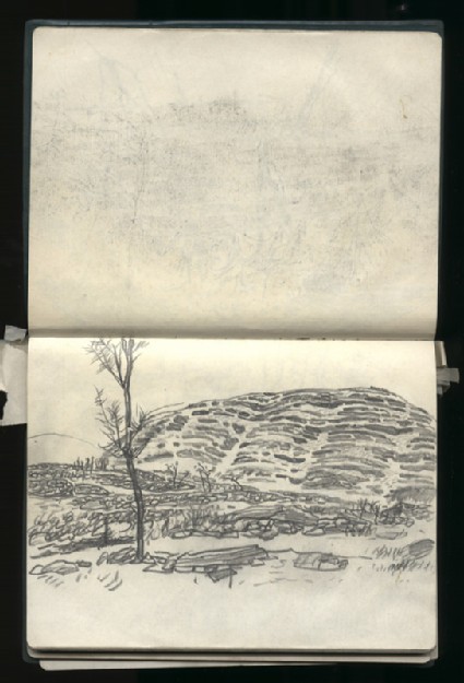 Sketchbook of landscapes from north Chinafront