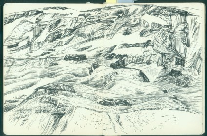 Sketchbook of landscapes from north west Chinafront