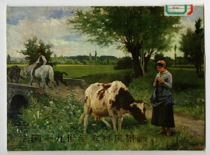 28 colour plates from Exhibition of French 19th Century Rural Landscape Paintingsfront