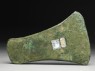 Copper celt, or axe head, from the Copper Hoard Culture (side)