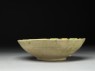 Bowl with radial decoration (side)