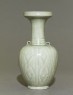 Greenware vase with floral decoration (side)