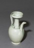 Greenware ewer with incised lines (oblique)