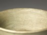Greenware bowl with phoenix and floral decoration (detail, inside)