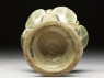 Greenware cup stand with petal decoration (bottom)
