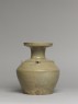Greenware vase, or hu, with dish-shaped mouth (side)