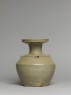 Greenware vase, or hu, with dish-shaped mouth (side)