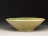 Greenware bowl (oblique)