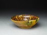 Bowl with splashed decoration (oblique)