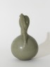 Greenware ewer in double-gourd form (side)