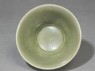 Greenware bowl with lotus decoration (top)
